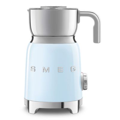 Emulsionneur de lait 500w 0.6l bleu azur Smeg MFF11PBEU