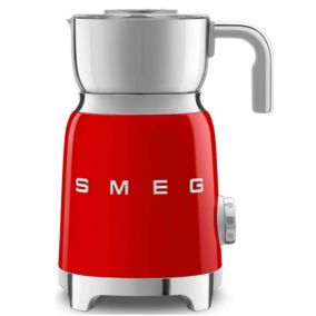 Emulsionneur de lait 500w 0.6l rouge Smeg MFF11RDEU