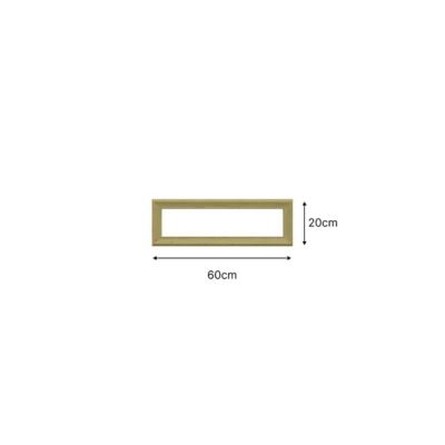 Encadrement Mouluré - NORDLINGER PRO - 20 x 60 cm - 42 x 14 mm - 100%