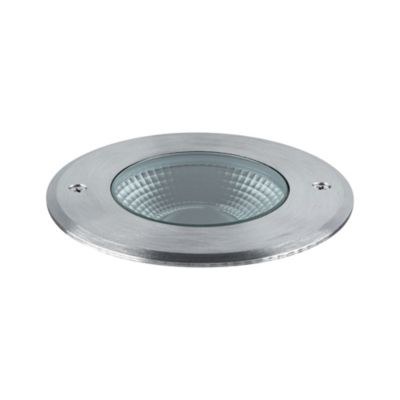 Encastré de sol LED Vanea résistant à l'eau de mer IP67 rond 100mm 3000K 3,5W 160lm 230V 93 Alu Aluminium