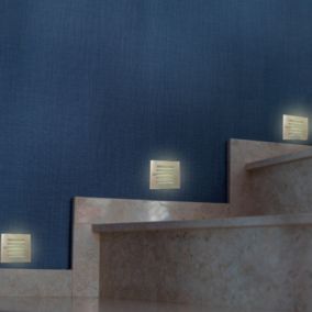 Encastré Mural LED 3W IP44 - Blanc Neutre 4000K - 5500K - SILAMP