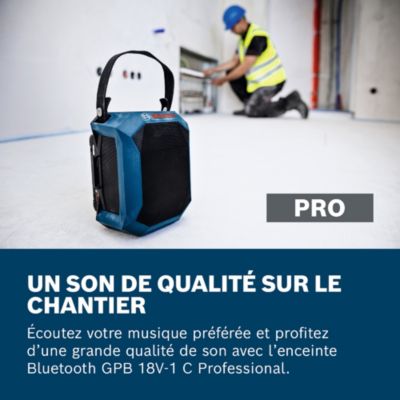 Enceinte Bluetooth GPB 18V-1 C - Bosch Professional