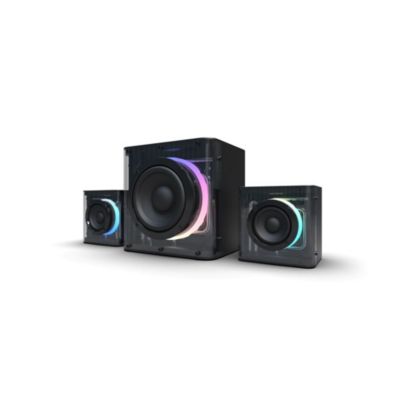 Enceinte Gaming 2.1 Nova Gaming Serpentis 20W Bluetooth 5.4 RGB compacte