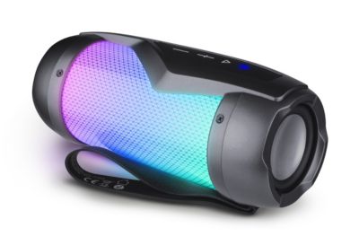 Enceinte lumineuse extérieur Bluetooth® sans fil Party Mini Bigben IP54 20W 345 lm l.11,5 x H.13 x P.25 cm