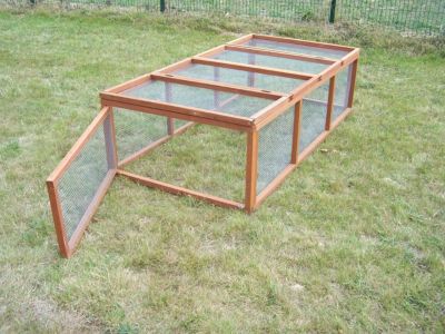 Enclos grillagé pour lapins et rongeurs - 1,62m²