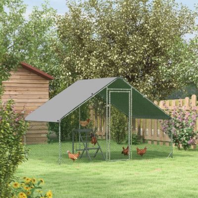 Enclos poulailler chenil 6 m² - parc grillagé dim. 3L x 2l x 2H m ...