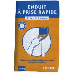 Enduit à prise très rapide 25kg Joker