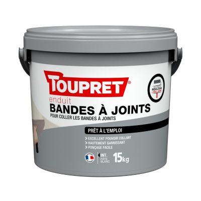 Enduit bande à joint prêt à l'emploi Toupret 15kg