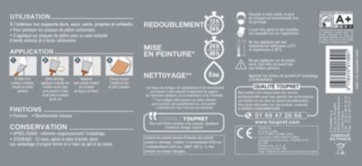 Enduit bande à joint prêt à l'emploi Toupret 5kg