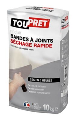 Enduit Bande A Joint Rapide En Poudre Toupret 10kg Castorama