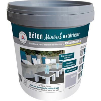 Beton cire exterieur pour sol mur terrasse escalier enduit