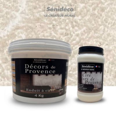 Enduit à cirer - DECOR DE PROVENCE 4kg pour 4m² coloris ROUSSILLON