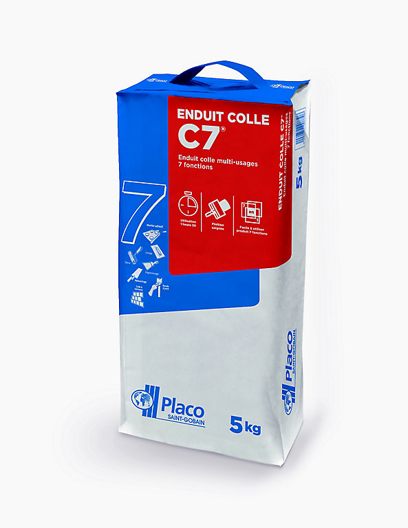 Enduit colle multi-usage Placo C7 5kg