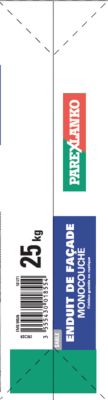 Enduit de façade monocouche sable 010 25kg Parexlanko