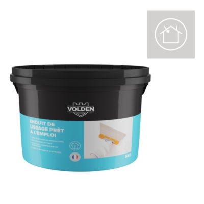 Enduit De Lissage Pâte Blanc – Prêt à L'emploi – 1,5 Kg – Intérieur Et Plafond