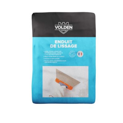 Enduit de lissage en poudre 15 KG Volden
