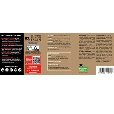 Enduit de rebouchage en pâte Prestonett 1kg