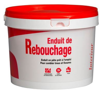 Enduit de rebouchage pâte 4kg prêt à l'emploi