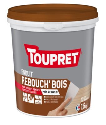 Enduit de rebouchage pâte Répar'bois Toupret intérieur et extérieur 1 — free download