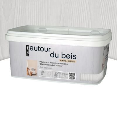 Enduit décoratif Autour du bois Taupe 3kg