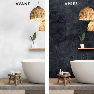 Enduit décoratif Maison Déco Tadelakt khol noir 5L