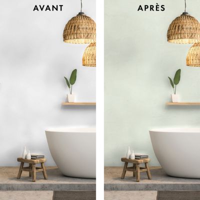 Enduit décoratif Maison Déco Tadelakt vert d'eau 5L