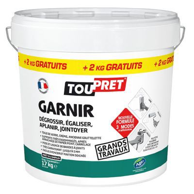 Enduit A Garnir 15 Kg 2 Kg Castorama