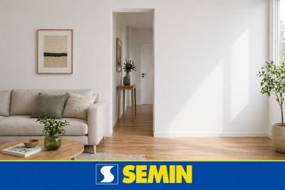 Enduit Garnissant au Rouleau Semin, Rénovation des Supports très Endommagés, Seau de 10 kg