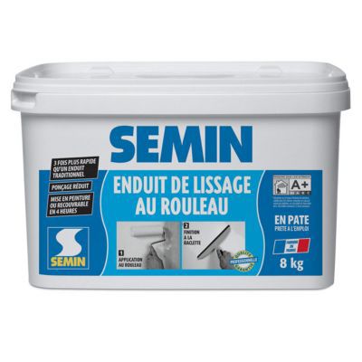 Enduit De Lissage Au Rouleau