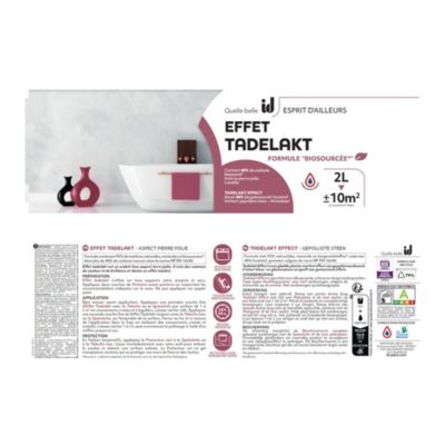 ENDUIT LISSE EFFET TADELAKT GRIS 2L - ID PARIS