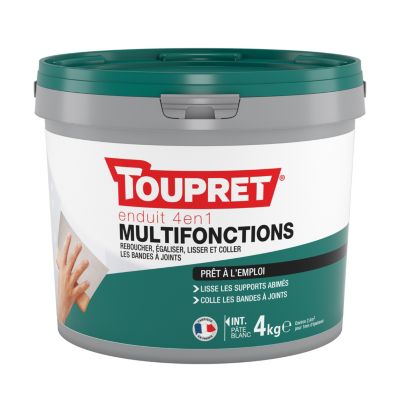 Enduit multifonction 4 en 1 Toupret 4kg