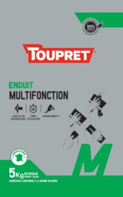 Enduit multifonction en poudre Toupret 5kg
