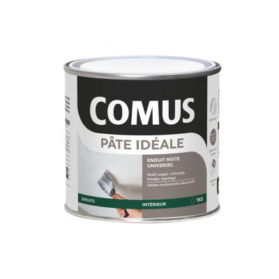 ENDUIT PATE IDEALE 1KG enduit mixte multi-usage, tout suppport - COMUS