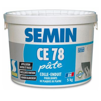 Enduit pate pour joint plaque de plâtre 5 kg