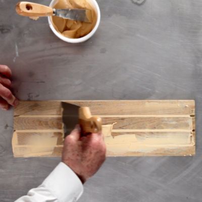 Enduit pâte rebouche gros trous Sintobois bois clair 330g