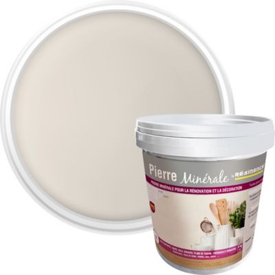 Enduit pierre minérale Résinence beige 4kg