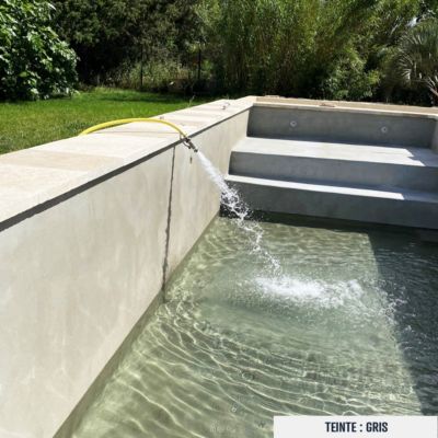 Enduit Piscine Hydrofuge - Etanchéité Piscine & Cuvelage : ARCACIM PISCINE Gris - 5 kg - ARCANE INDUSTRIES