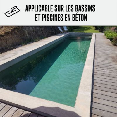 Enduit Piscine Hydrofuge - Etanchéité Piscine & Cuvelage : ARCACIM PISCINE Gris - 5 kg - ARCANE INDUSTRIES