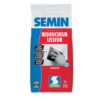 Enduit polyvalent intérieur Semin reboucheur lisseur 1,5 kg