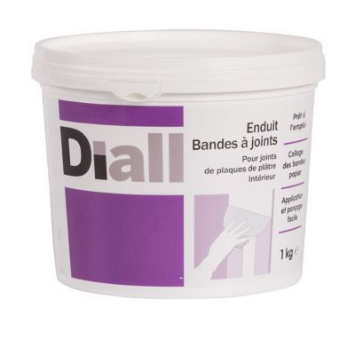Enduit poudre pour plaques de plâtre 1 kg