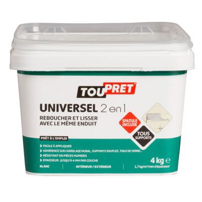 Enduit universel 3 en 1. Pâte 4 kg