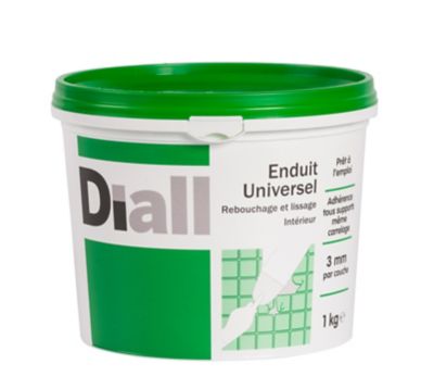 Enduit universel Diall pâte 1 kg