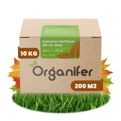 Engrais d'Automne Tout-en-Un - 10 kg pour 200m2 - Organifer