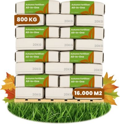 Engrais d'Automne Tout-en-Un - 40x équivaut à 800 kg pour 16 000m2 - Organifer