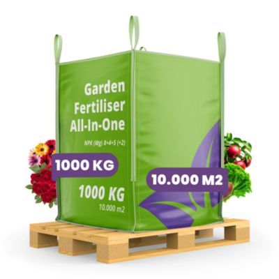 Engrais de Jardin Tout-en-Un - gros sac 1000 kg pour 10 000 m2 - Organifer