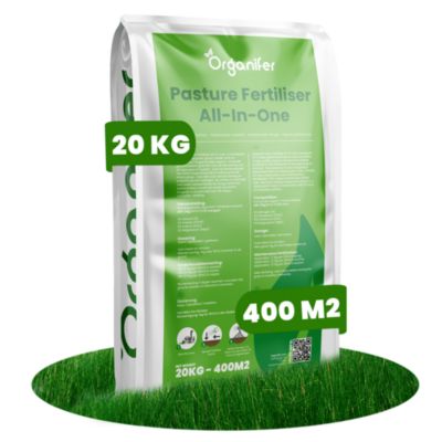 Engrais de Prairie Tout-en-Un - 20 kg pour 400 m2 - Organifer