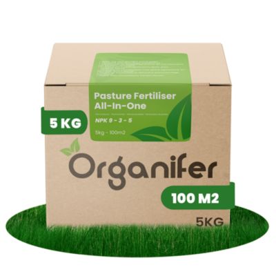 Engrais de Prairie Tout-en-Un - 5 kg pour 100 m2 - Organifer