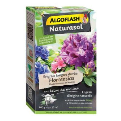 Engrais hortensia- Algoflash- 0.80 kg