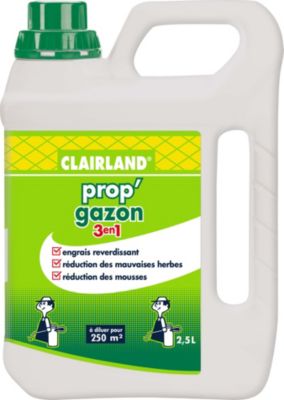 Engrais liquide gazon Prop 2 5L pour pelouse verte