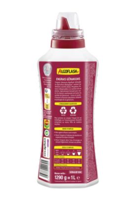 Engrais liquide pour géraniums 1L Algoflash